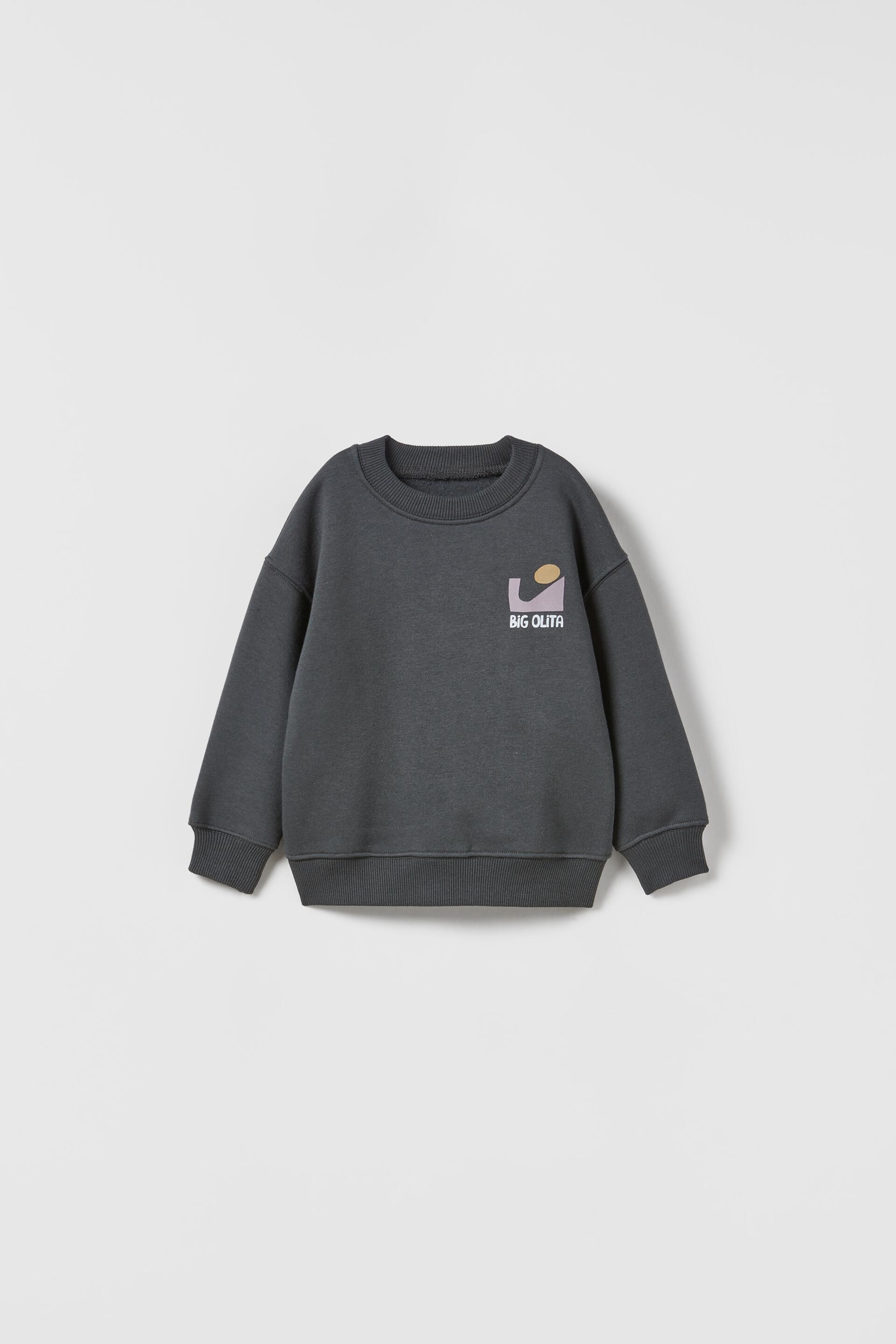 THE BIG OLITA SWEATSHIRT Charcoal ZARA Ireland